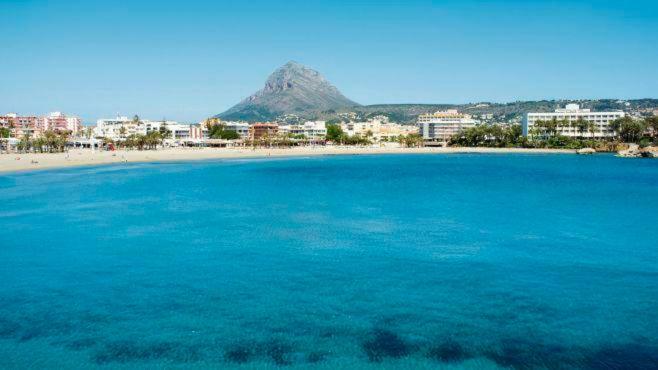 Beach Studio Apartment Xabia Bagian luar foto
